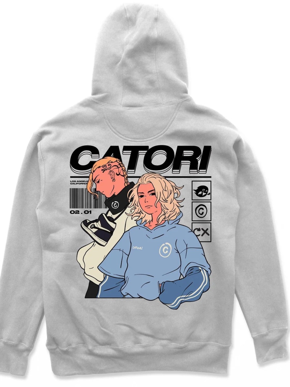 Catori Limited Addition Graphic Pullover Hoodie